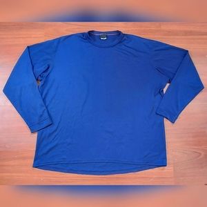 Vintage Patagonia Capilene Mens Base Layer Blue USA Made SZ XL